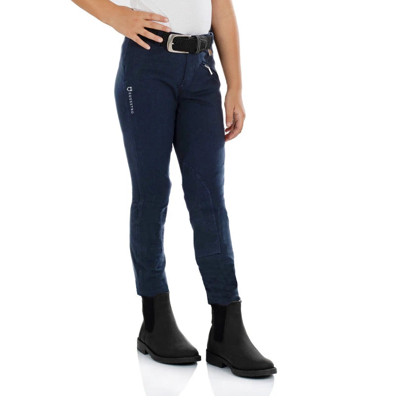 Pantaloni jodhpur junior modello Leilani in cotone