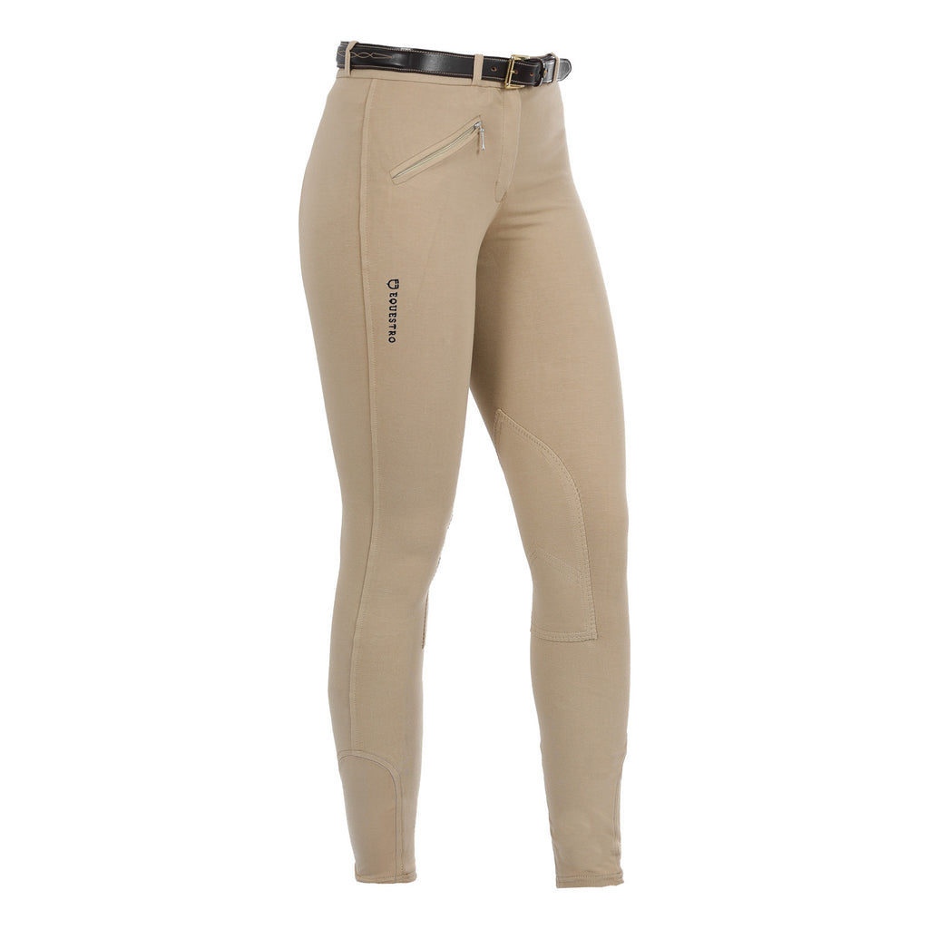 Pantaloni donna modello selene in cotone elasticizzato
