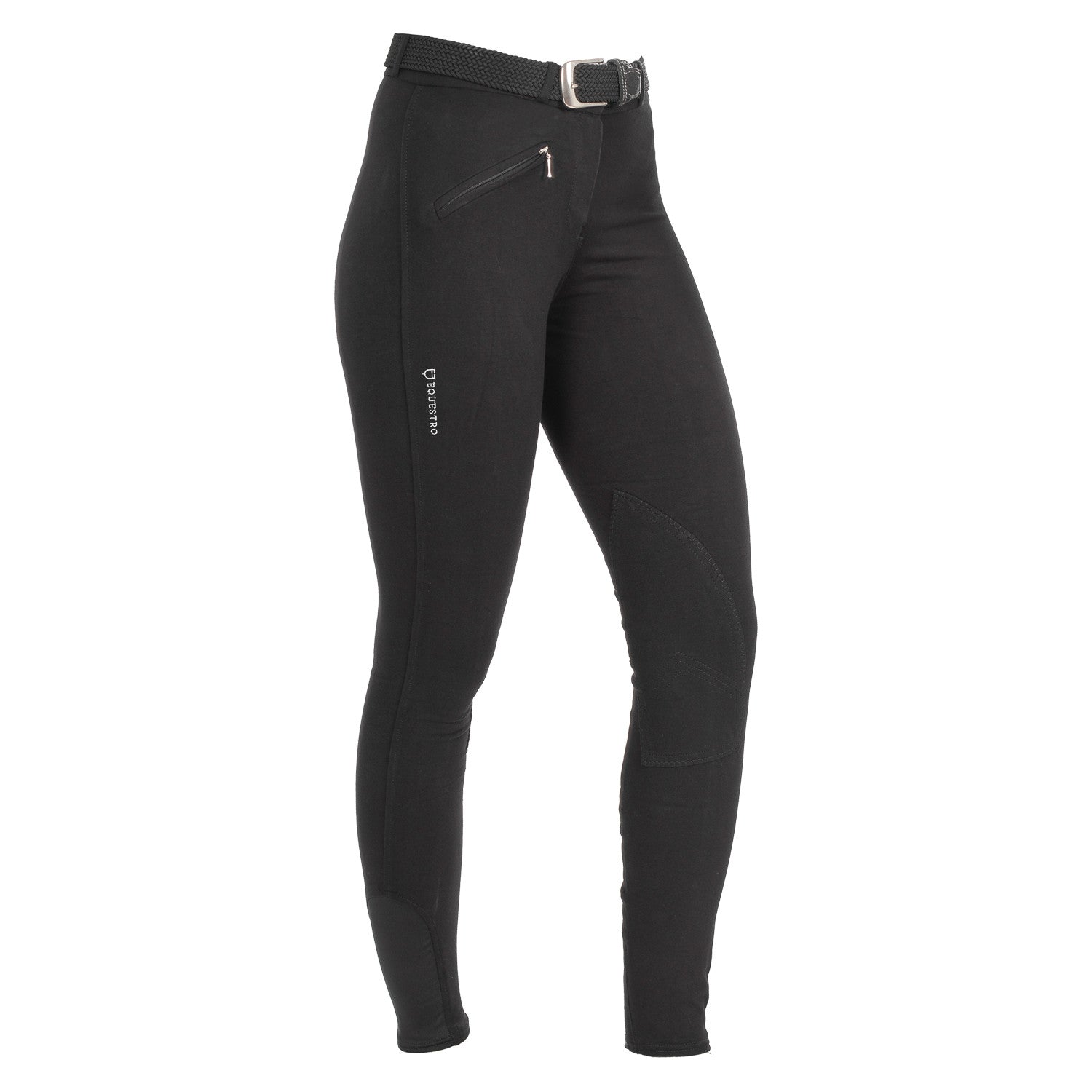 Pantaloni donna modello selene in cotone elasticizzato