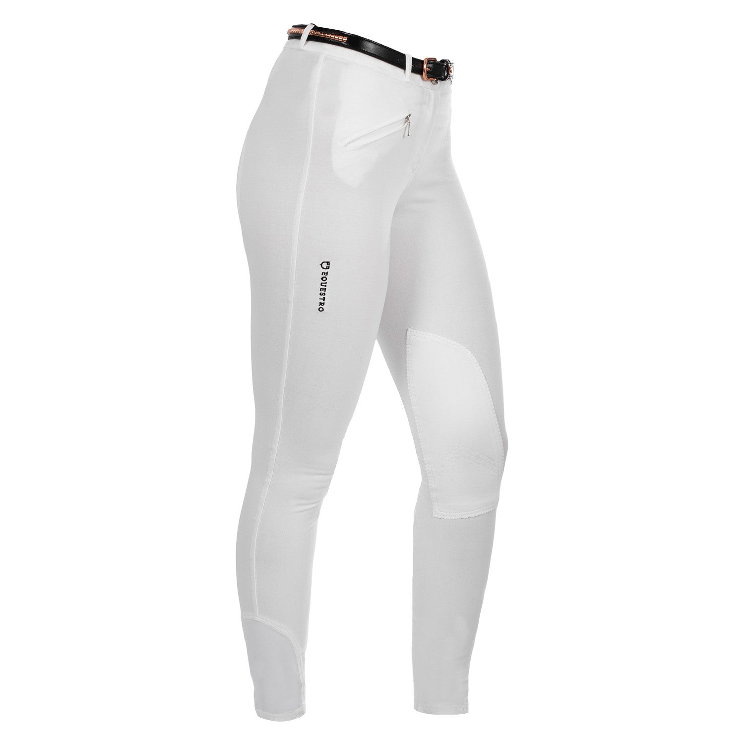 Pantaloni donna modello selene in cotone elasticizzato