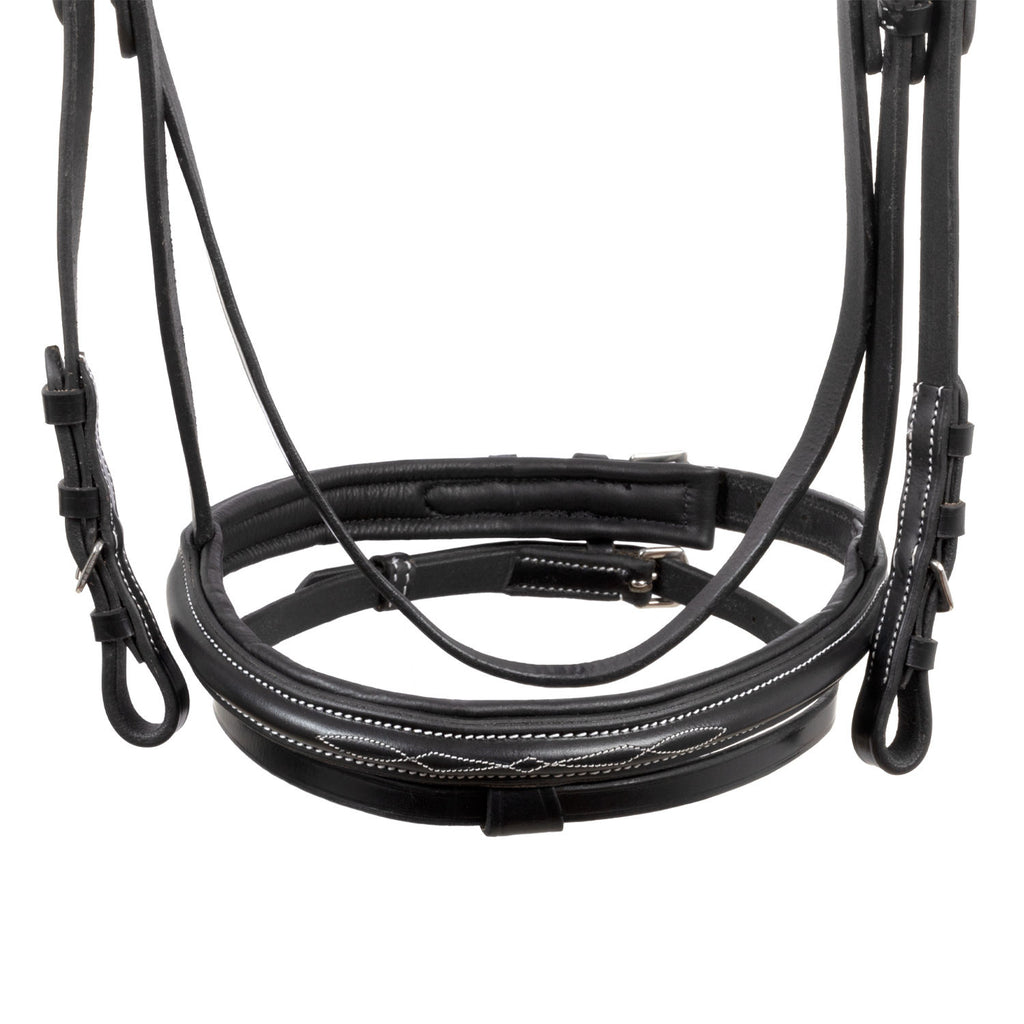 TESTIERA IN CUOIO SUPREME COMPLETA DI REDINI