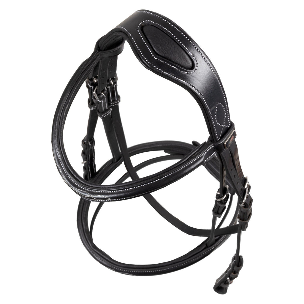 TESTIERA IN CUOIO SUPREME COMPLETA DI REDINI