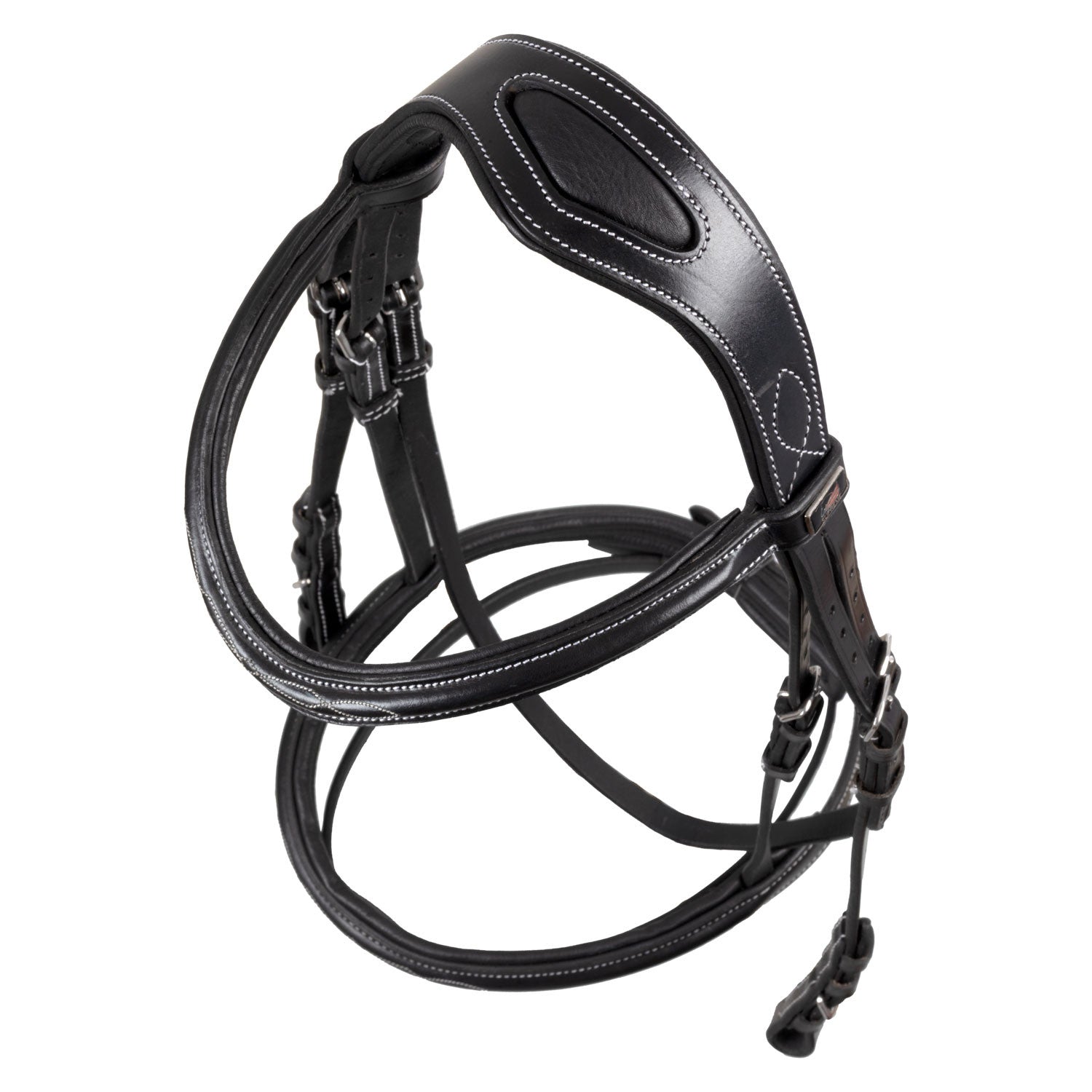 TESTIERA IN CUOIO SUPREME COMPLETA DI REDINI