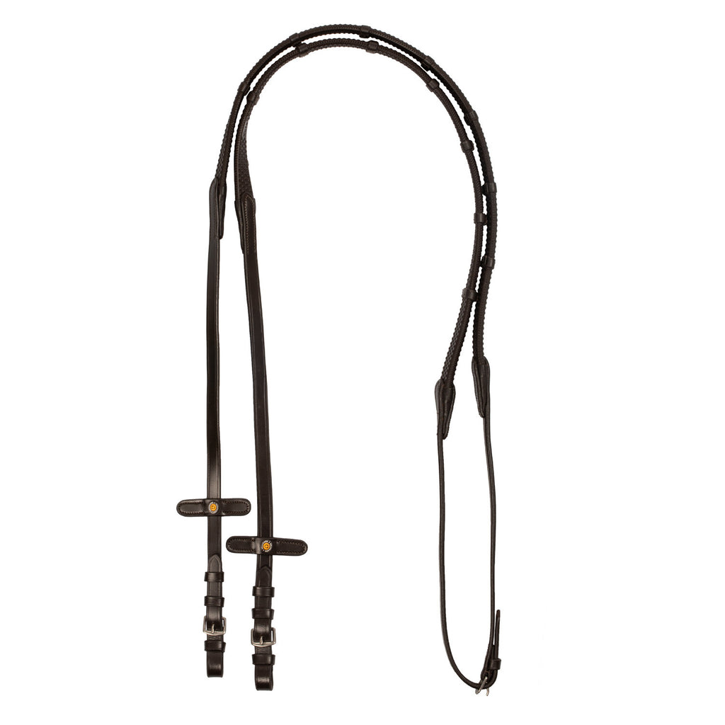 Redini Equestro In Gomma Con Stopper