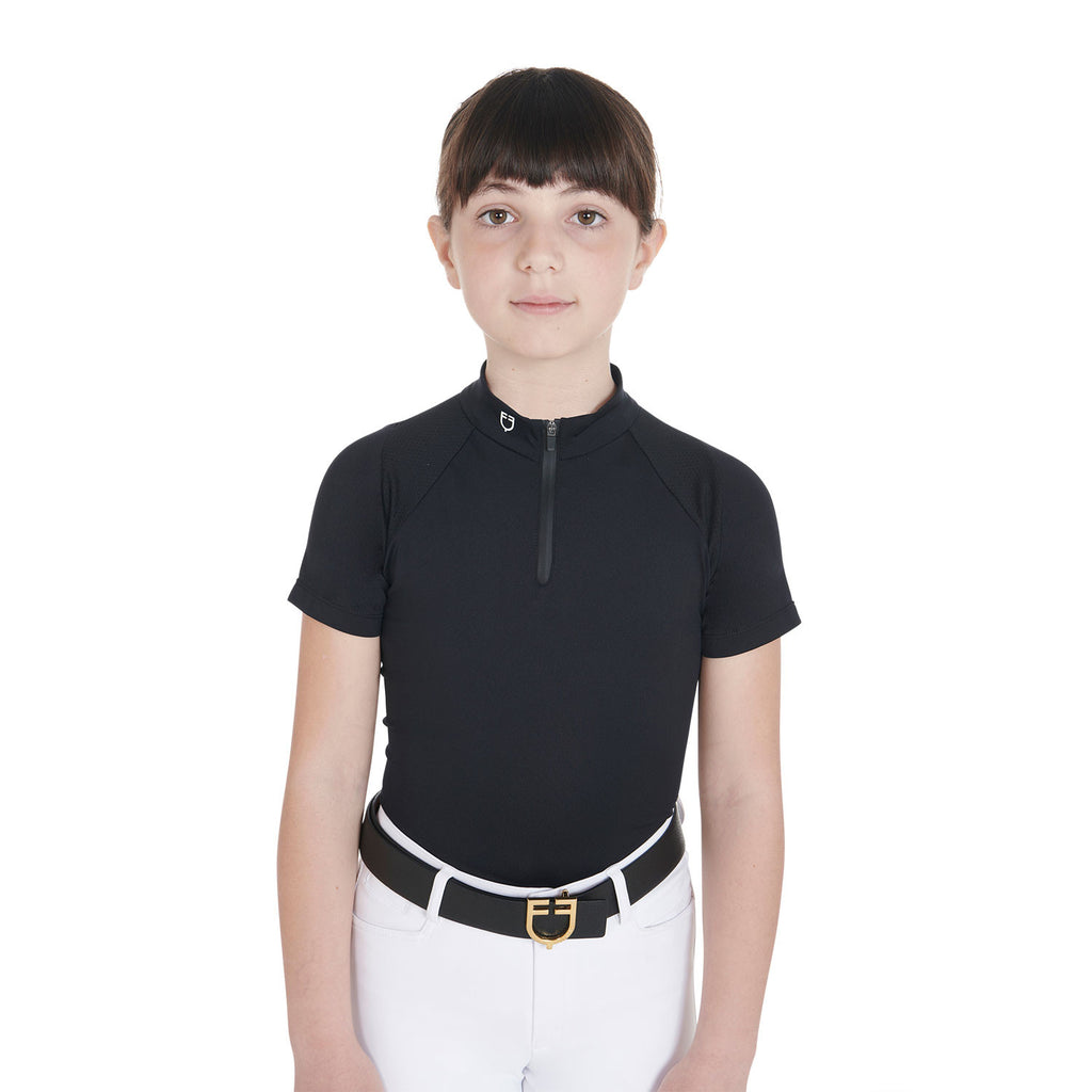 Polo Da Allenamento Slim Fit Da Bambino