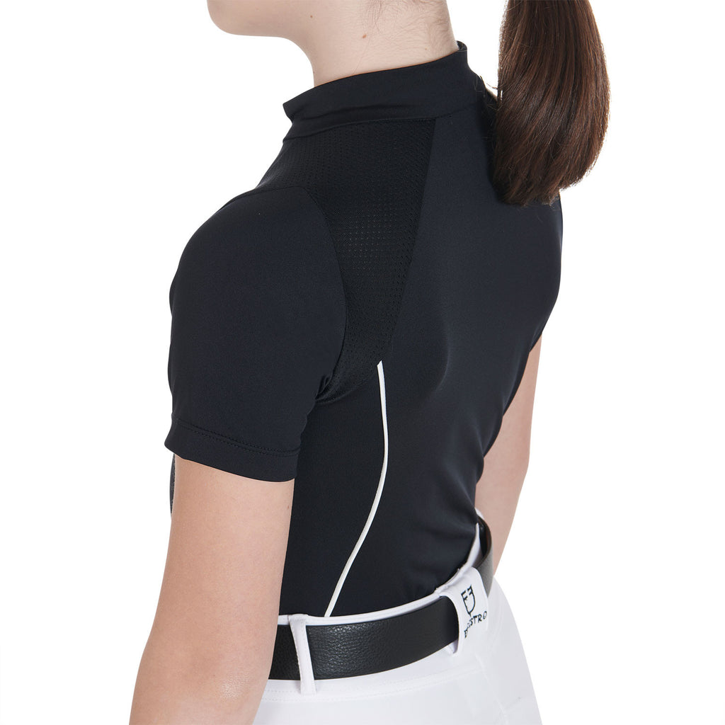 Polo Da Allenamento Slim Fit Da Bambino