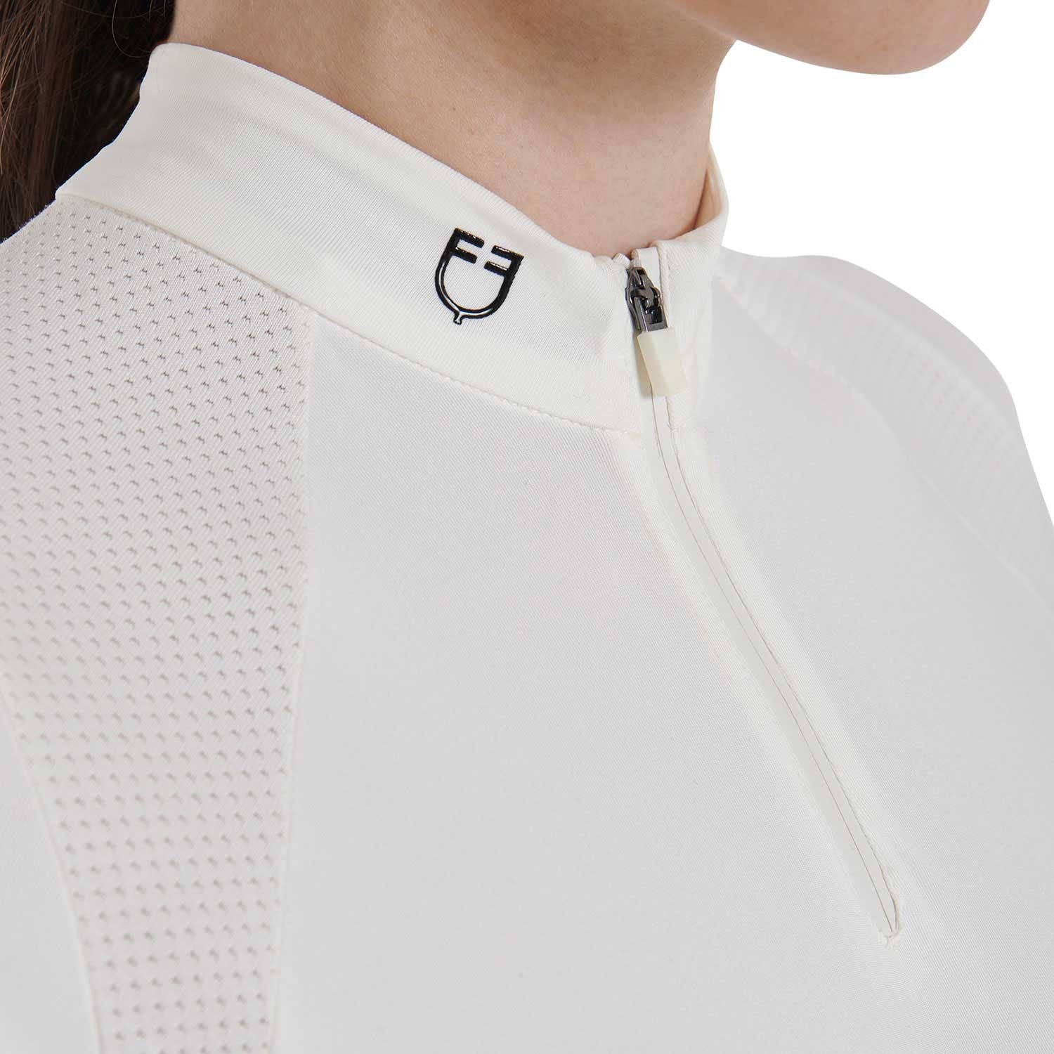 Polo tecnica donna slim fit da allenamento