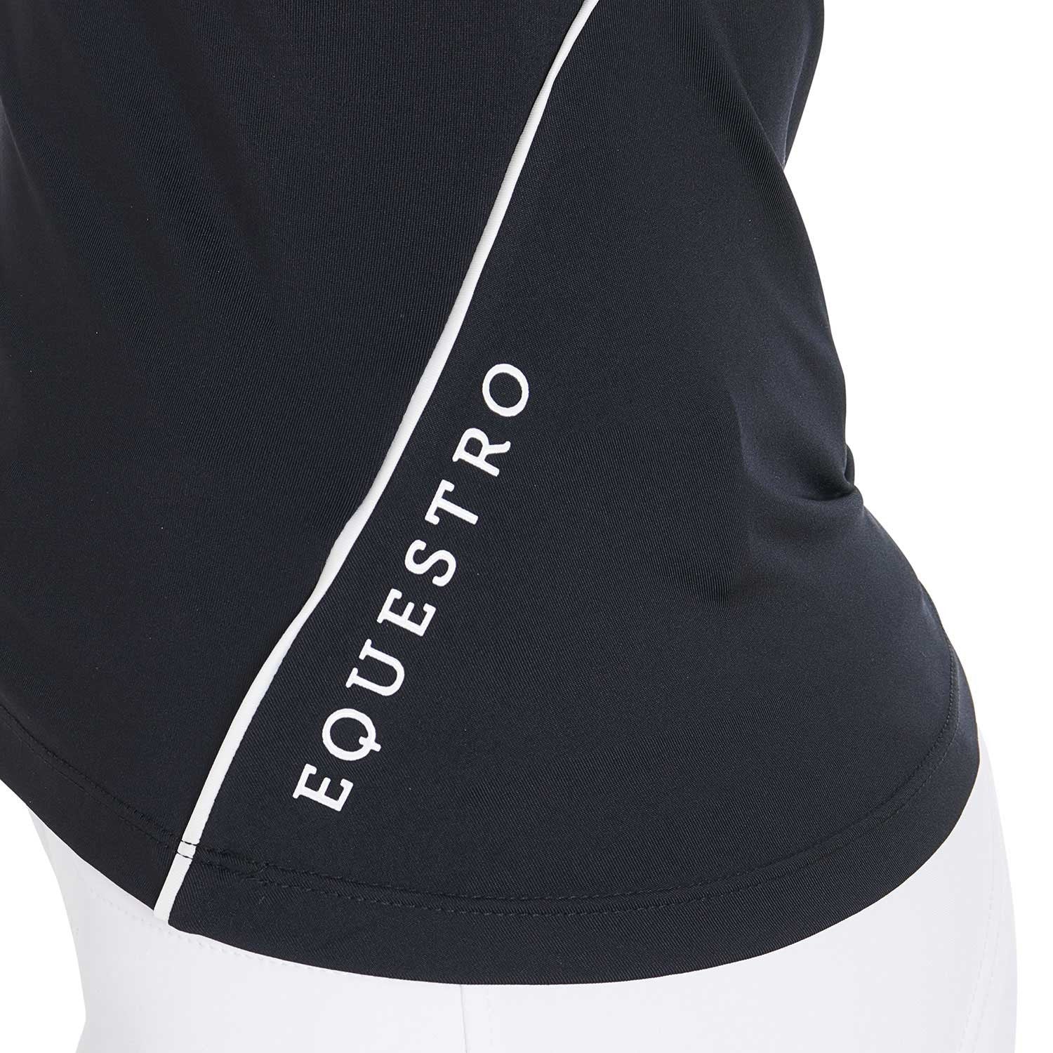 T-shirt tecnica equestro donna slim fit da allenamento